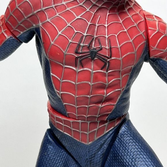2002 Marvel SPIDER-MAN 12" Poseable  Action Figure Spiderman the Movie - Picture 3 of 11
